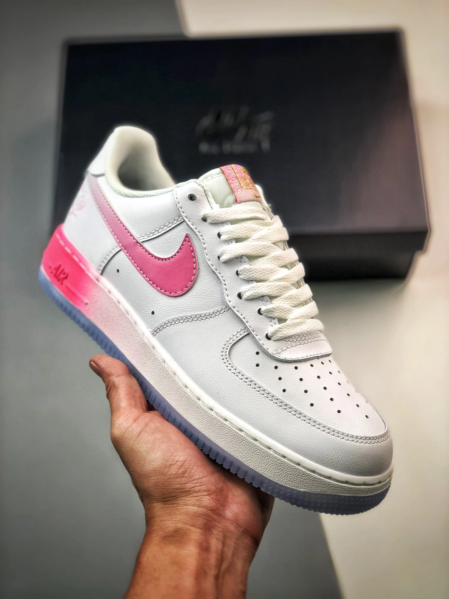 Nike Air Force 1 Low San Francisco Chinatown White Pink FD0778-100 For Sale