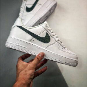 Nike Air Force 1 Low Glitter Swoosh Green DH4407-100 For Sale