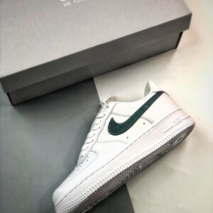 Nike Air Force 1 Low Glitter Swoosh Green DH4407-100 For Sale