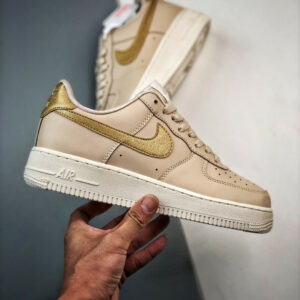 Nike Air Force 1 Low Gold Swoosh DQ7569-102 For Sale