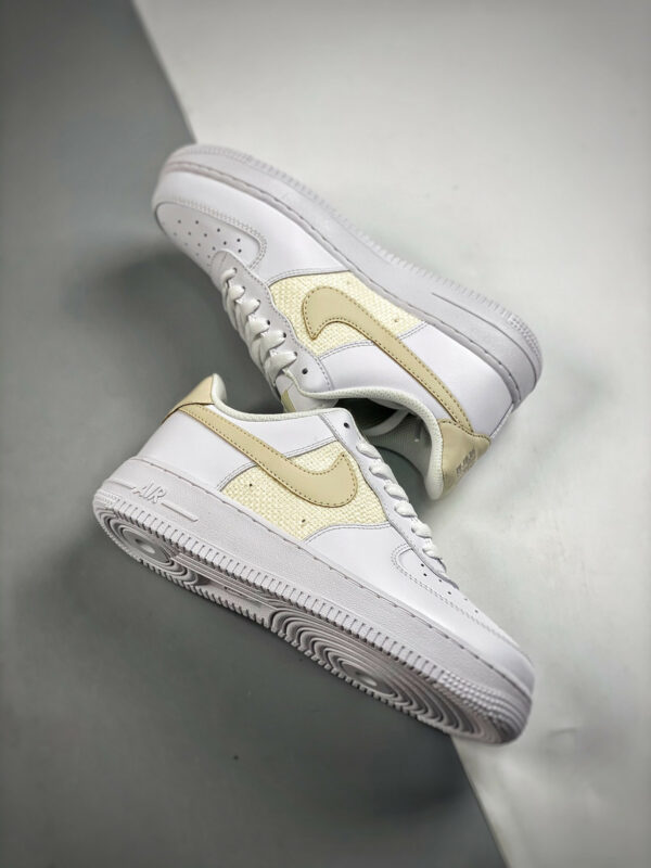 Nike Air Force 1 Low Grey Cross-Stitch DJ9945-100 For Sale