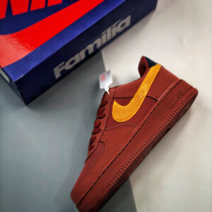 Nike Air Force 1 Low La Familia Redstone Del Sol DV5153-600 For Sale