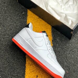 Nike Air Force 1 Low NY White Black-Orange Peel For Sale