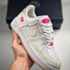 Nike Air Force 1 Low Pink Bling White Pink DX6061-111 For Sale