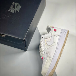 Nike Air Force 1 Low Pink Bling White Pink DX6061-111 For Sale