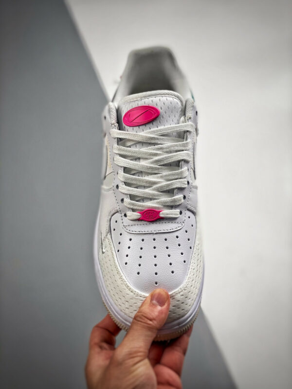 Nike Air Force 1 Low Pink Bling White Pink DX6061-111 For Sale