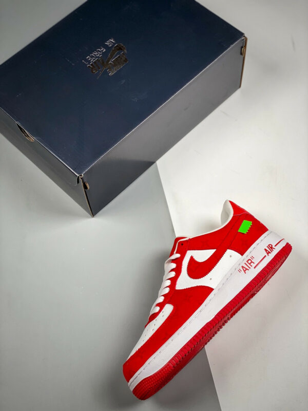 Nike Air Force 1 Low Red White For Sale