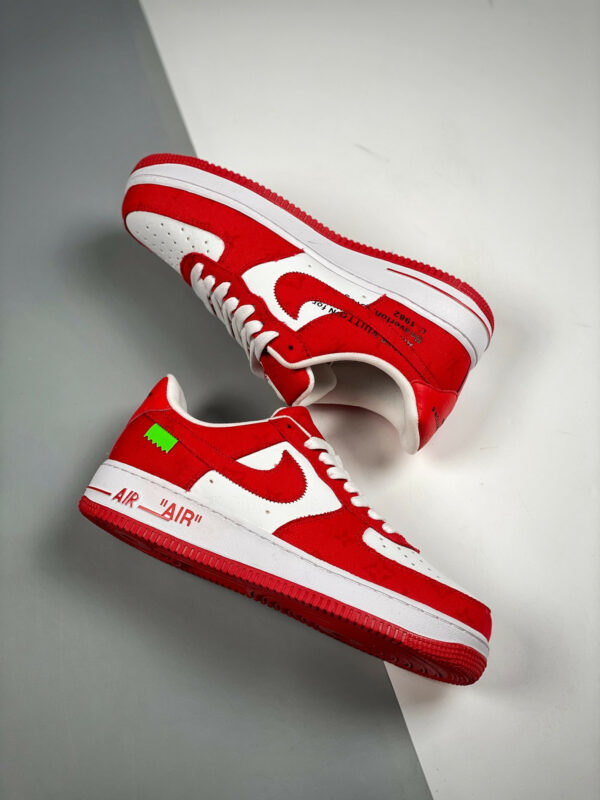 Nike Air Force 1 Low Red White For Sale