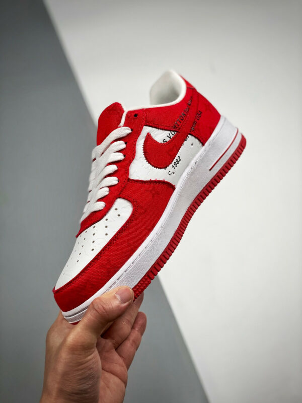 Nike Air Force 1 Low Red White For Sale