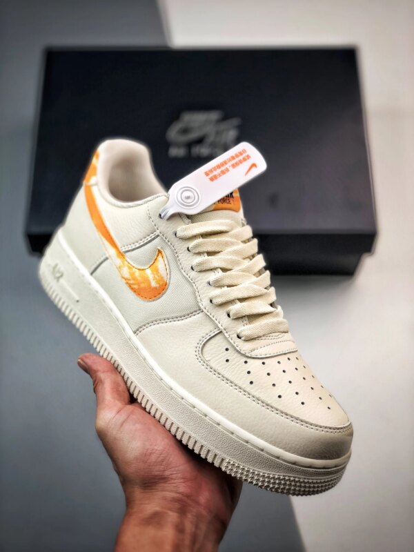 Nike Air Force 1 Low White Orange Streaks FN3419-100 For Sale