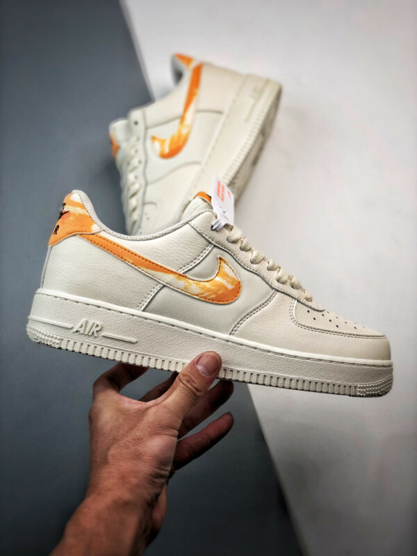 Nike Air Force 1 Low White Orange Streaks FN3419-100 For Sale