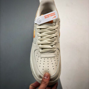 Nike Air Force 1 Low White Orange Streaks FN3419-100 For Sale