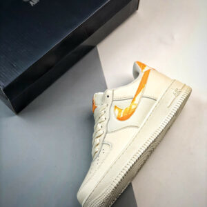 Nike Air Force 1 Low White Orange Streaks FN3419-100 For Sale