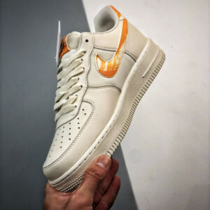 Nike Air Force 1 Low White Orange Streaks FN3419-100 For Sale