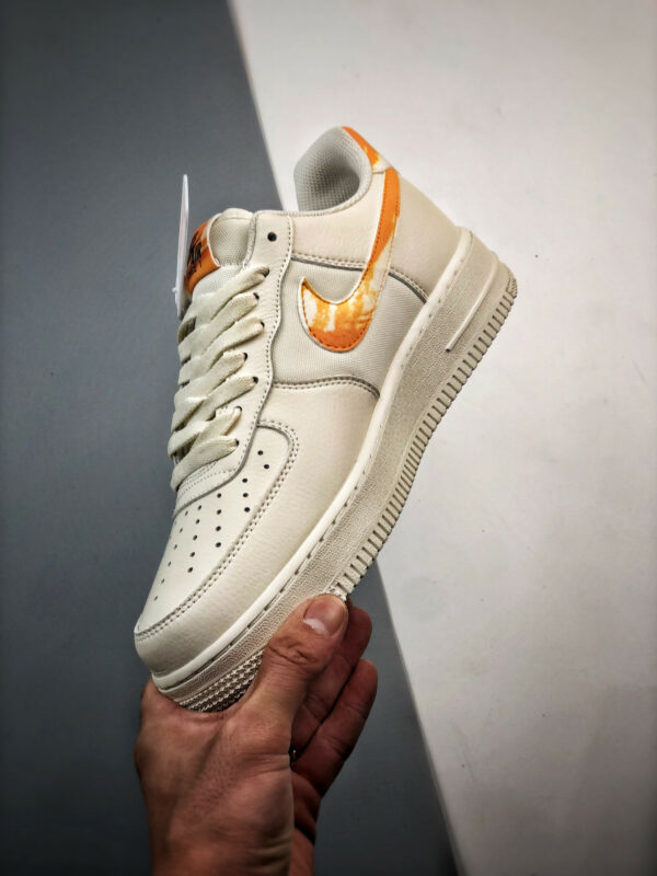 Nike Air Force 1 Low White Orange Streaks FN3419-100 For Sale