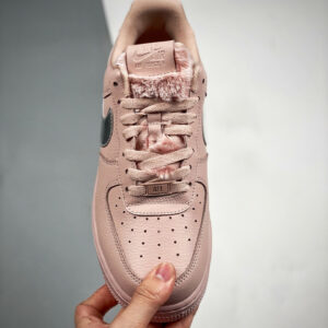 Nike Air Force 1 Pink Sherpa Silver DO6724-601 For Sale