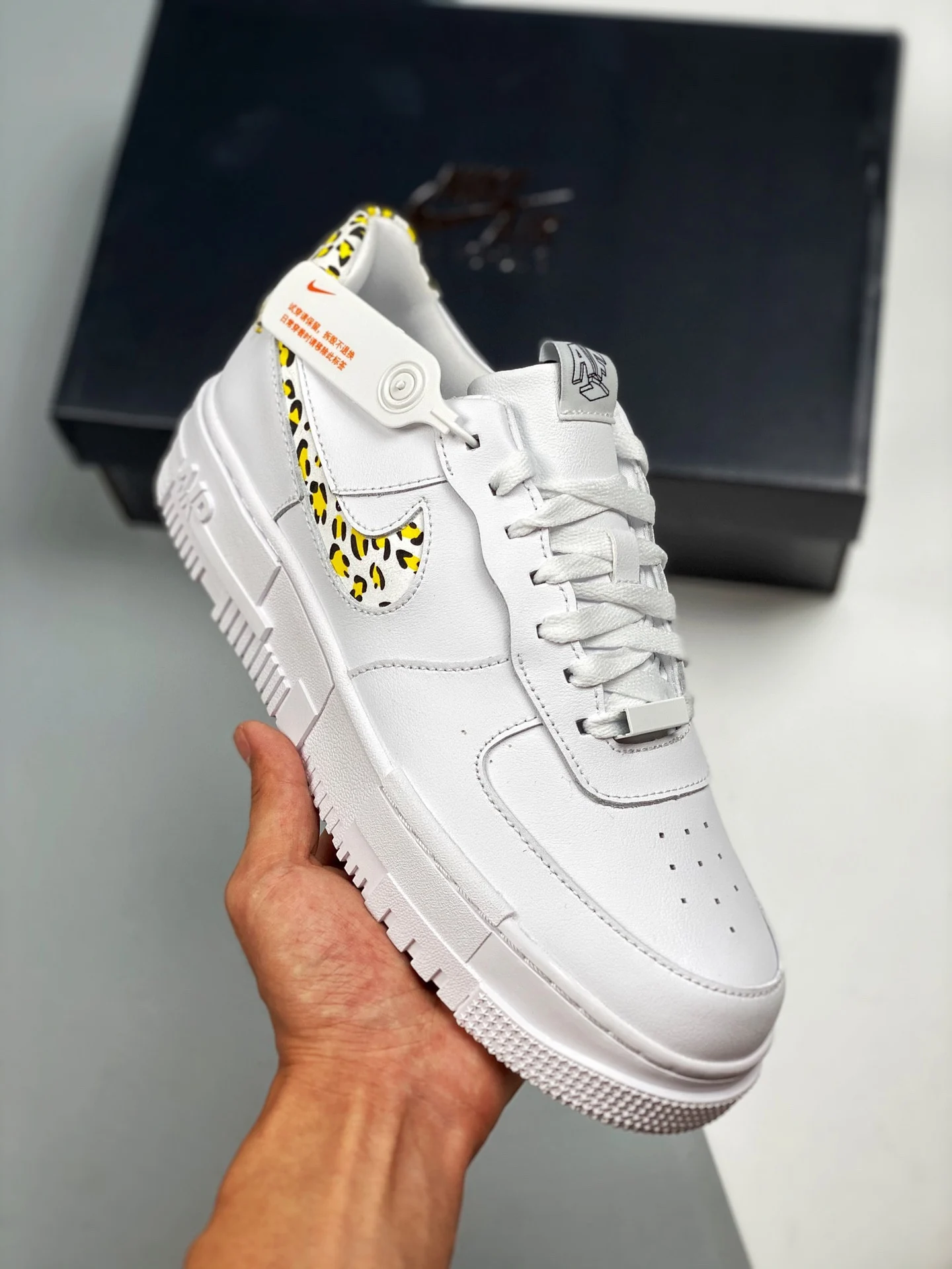 Nike Air Force 1 Pixel Leopard Print For Sale