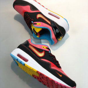 Nike Air Max 1 CNY Light Smoke Grey Black-Laser Blue-University Gold On Sale