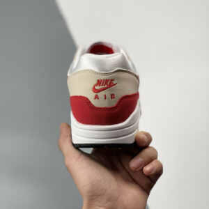 Nike Air Max 1 Anniversary White University Red 908375-103 For Sale