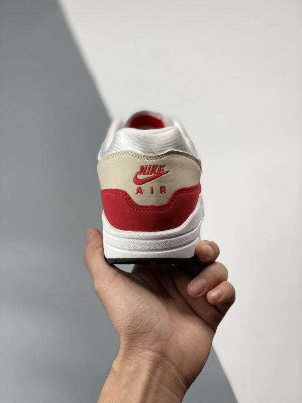 Nike Air Max 1 Anniversary White University Red 908375-103 For Sale