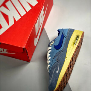 Nike Air Max 1 Dirty Denim Mineral Slate Blue-Lemon Wash DV3050-300 For Sale