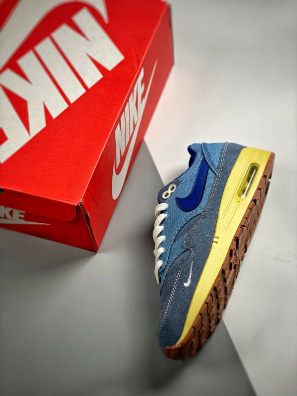 Nike Air Max 1 Dirty Denim Mineral Slate Blue-Lemon Wash DV3050-300 For Sale