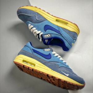 Nike Air Max 1 Dirty Denim Mineral Slate Blue-Lemon Wash DV3050-300 For Sale