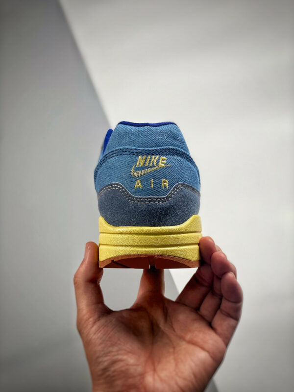 Nike Air Max 1 Dirty Denim Mineral Slate Blue-Lemon Wash DV3050-300 For Sale