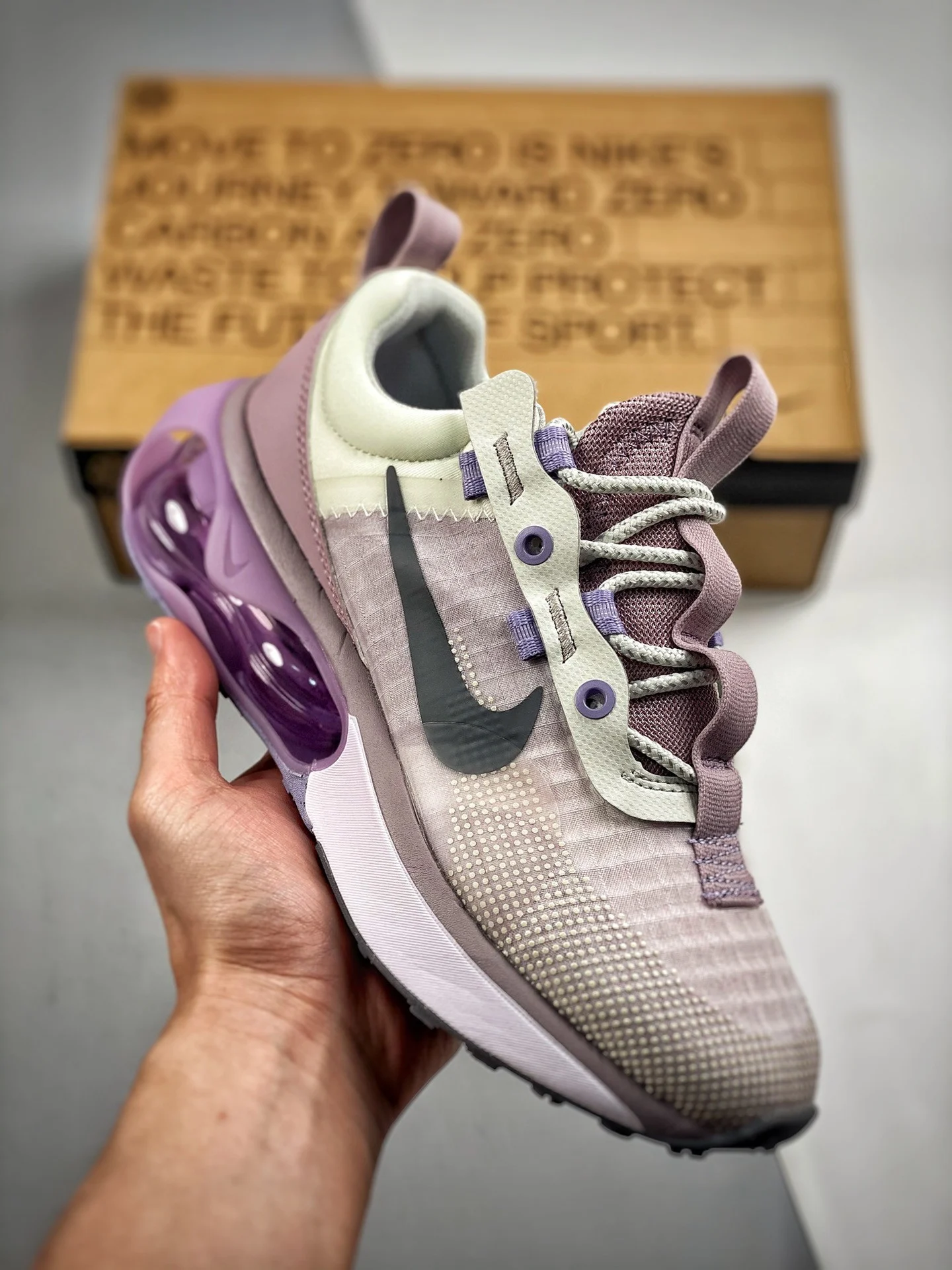 Nike Air Max 2021 Spruce Aura Plum Fog DC9478-002 For Sale