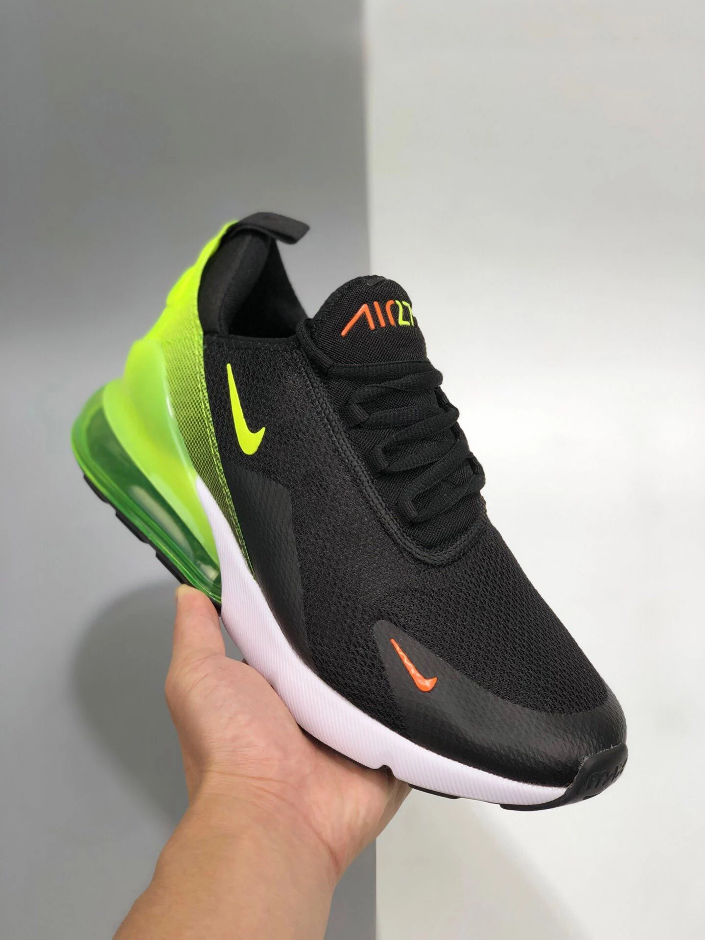 Nike Air Max 270 Black Volt-Bright Crimson For Sale