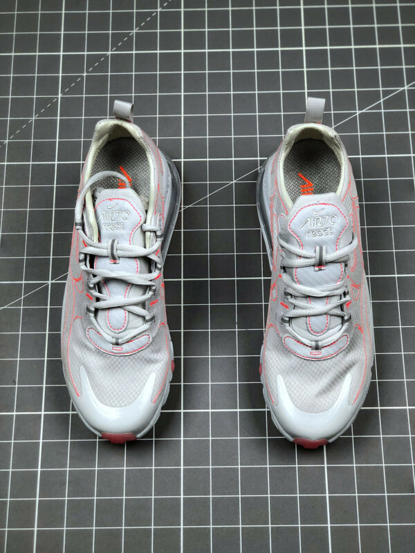 Nike Air Max 270 React White White-Flash Crimson For Sale