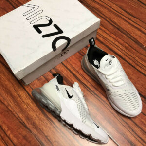 Nike Air Max 270 White Black AH8050-100 For Sale