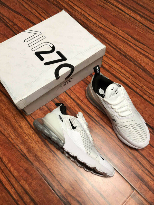 Nike Air Max 270 White Black AH8050-100 For Sale