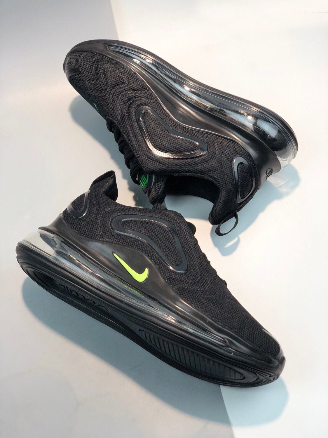 Nike Air Max 720 Black Volt CD7626-001 For Sale