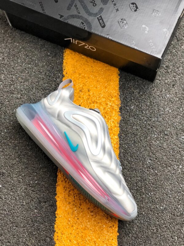 Nike Air Max 720 Wolf Grey Red Orbit-White-Teal Nebula For Sale