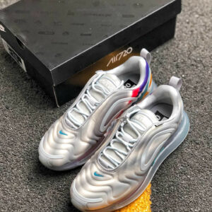 Nike Air Max 720 Wolf Grey Red Orbit-White-Teal Nebula For Sale