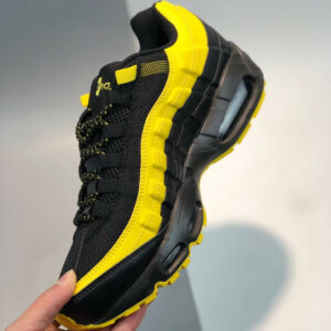 Nike Air Max 95 Frequency Pack Black Tour Yellow-White On Sale