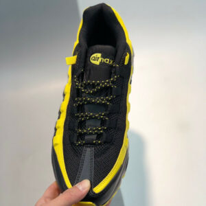 Nike Air Max 95 Frequency Pack Black Tour Yellow-White On Sale