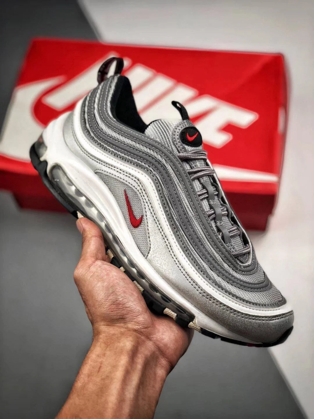 Nike Air Max 97 OG Silver Bullet 884421-001 On Sale