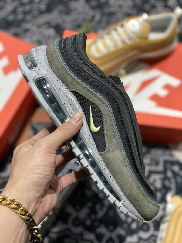 Nike Air Max 97 Rock Climbing Black Blue Olive DB4611-001 For Sale