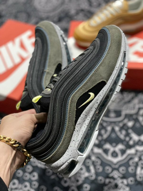 Nike Air Max 97 Rock Climbing Black Blue Olive DB4611-001 For Sale