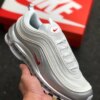 Nike Air Max 97 White Varsity Red-Metallic Silver-Black On Sale