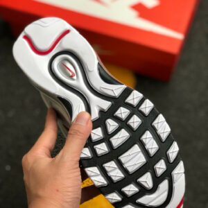 Nike Air Max 97 White Varsity Red-Metallic Silver-Black On Sale