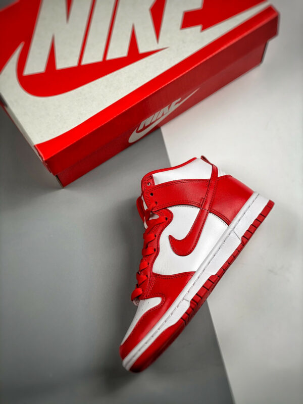 Nike Dunk High Championship White University Red DD1399-106 For Sale