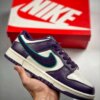 Nike Dunk Low Chenille Swoosh Sail Grand Purple-Green DQ7683-100 For Sale