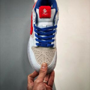 Nike Dunk Low Year of the Rabbit White Crimson-Varsity Royal FD4203-161 For Sale