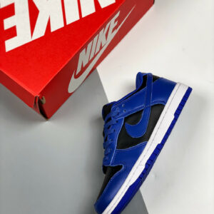 Nike Dunk Low Black Hyper Cobalt-White For Sale