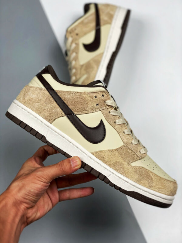 Nike Dunk Low Cheetah Beach Baroque Brown-Canvas-Sail For Sale