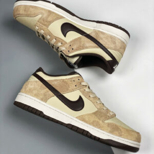 Nike Dunk Low Cheetah Beach Baroque Brown-Canvas-Sail For Sale