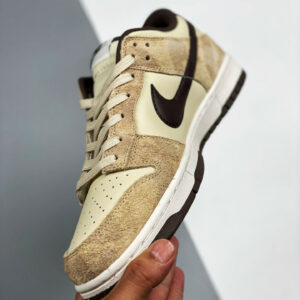 Nike Dunk Low Cheetah Beach Baroque Brown-Canvas-Sail For Sale